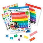 Rainbow Fraction Tiles with Tray
